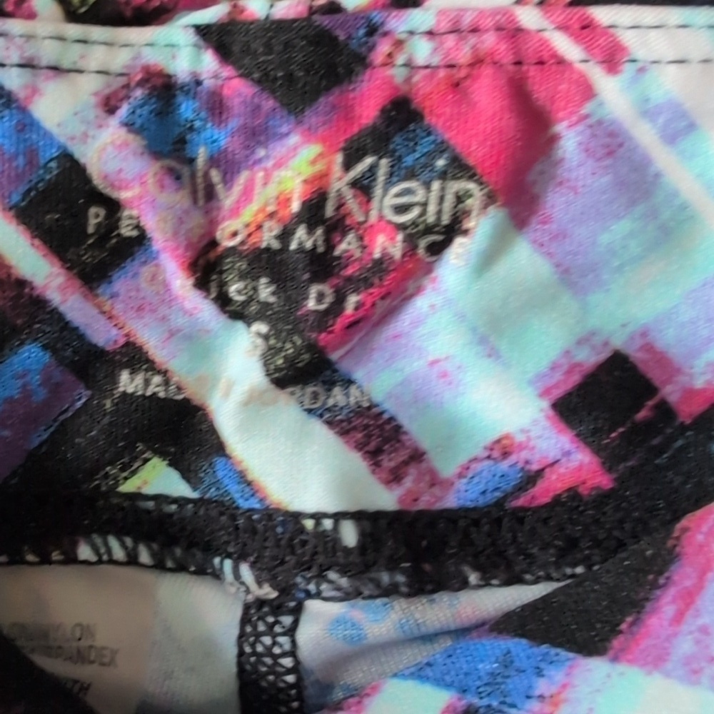 Calvin Klein Multicolor Patterned Leggings - Picture 5 of 6